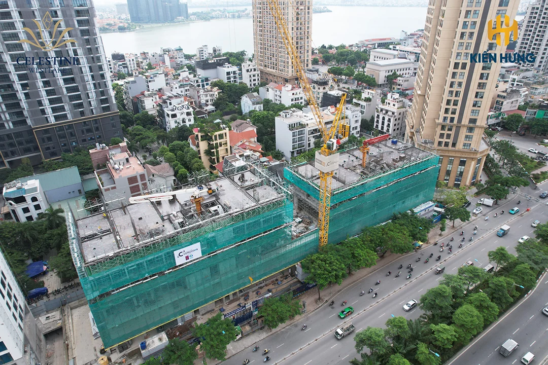Dự án Celestine Westlake: Tiến độ thi công tháng 09/2025